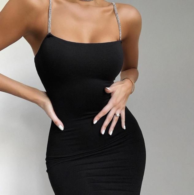 Sexy Little Satin Dress – Bild 2